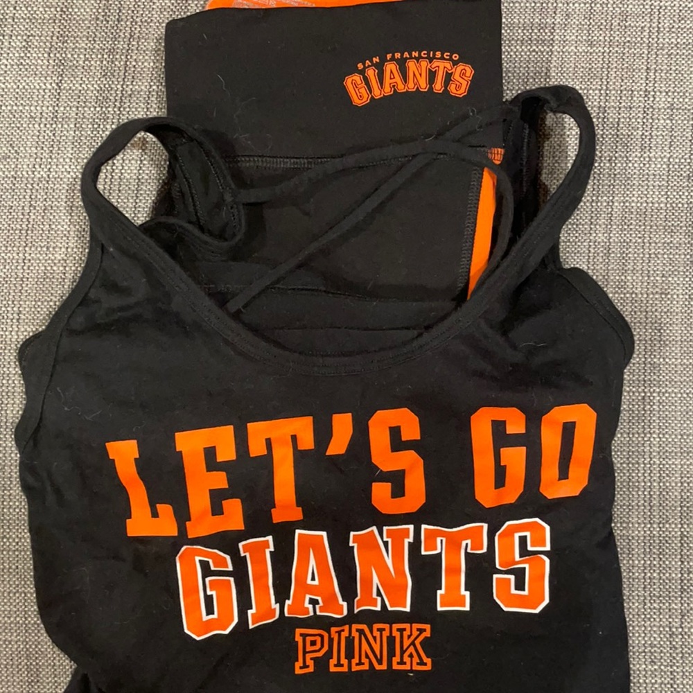 SF GIANTS legging and tank set